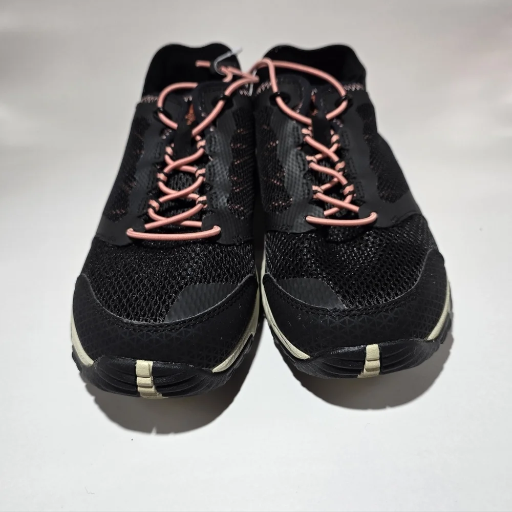 Thr North Face Black and Pink Women's Athletic Shoes